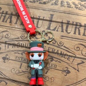 Alice in Wonderland Mad Hatter Keychain